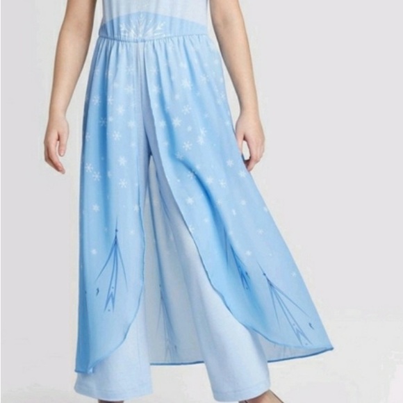 Disney Frozen II Girls👧🏻Short Sleeve Romper Sz S (6-6X)NWT🏷️ - Picture 2 of 11